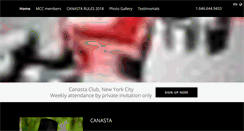 Desktop Screenshot of manhattancanastaclub.com