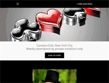 Tablet Screenshot of manhattancanastaclub.com